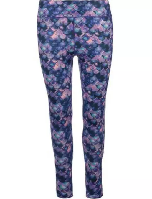 USA Pro Tight Pants Purple Mermaid Womens Size UK 4 REF40