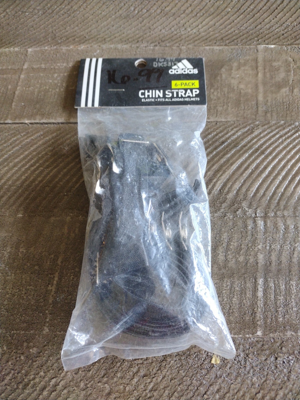 Adidas Chin Strap 6 Pack Chinstraps New Sealed Elastic Fits All Adidas