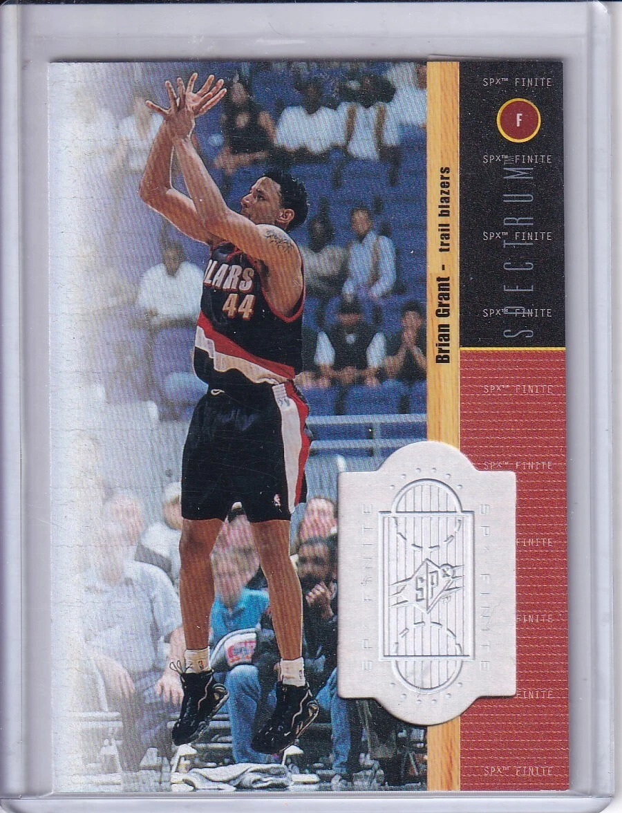 1998-99 SPx Finite Spectrum #73 Brian Grant 249/350 Portland Trail Blazers