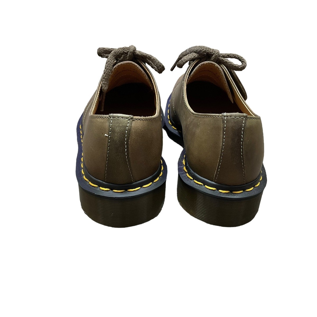 Dr. Martens Leather Oxford Olive Shoes Mens Classic Outdoor Low Top size 11 Available} Dr. Martens Lowell “Olive Green” GET YOURS AT THE  main image 3