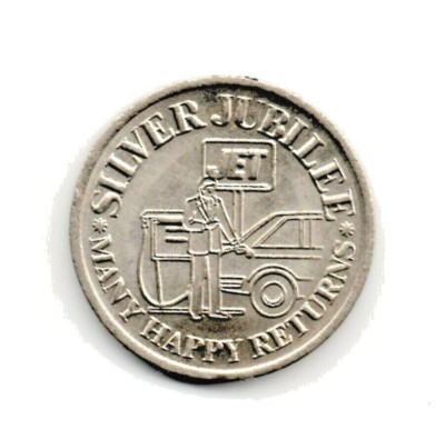 Conoco Jet Medaille ''Silver Jubilee'' 1986