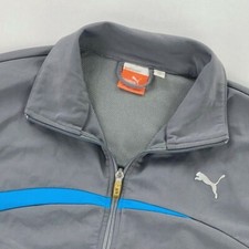 Puma Golf Men  s Full Zip Sweatshirt Jacket Gray   Medium