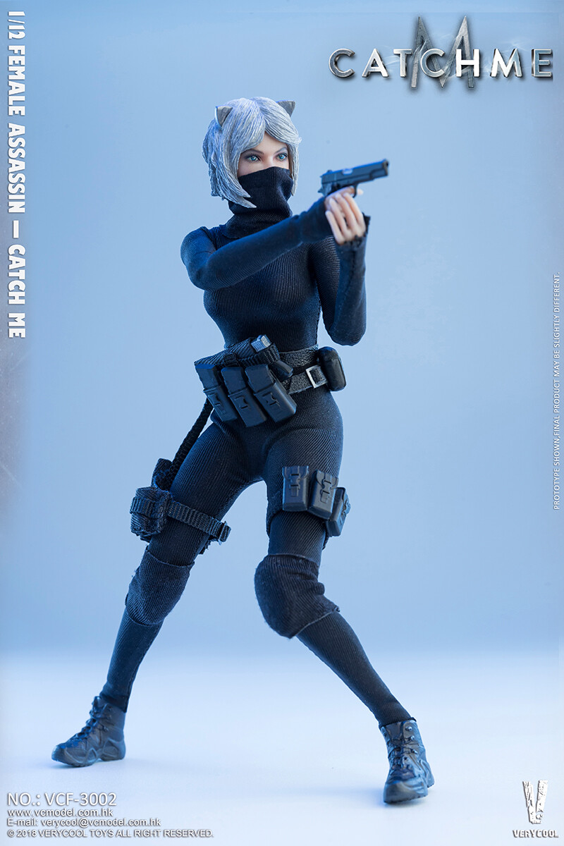 VeryCool 1/6 VCF-2033A　フィメールアサシン キャッチミー VERYCOOL VCF-3002 Palm Treasure Series Female Assassin Catch