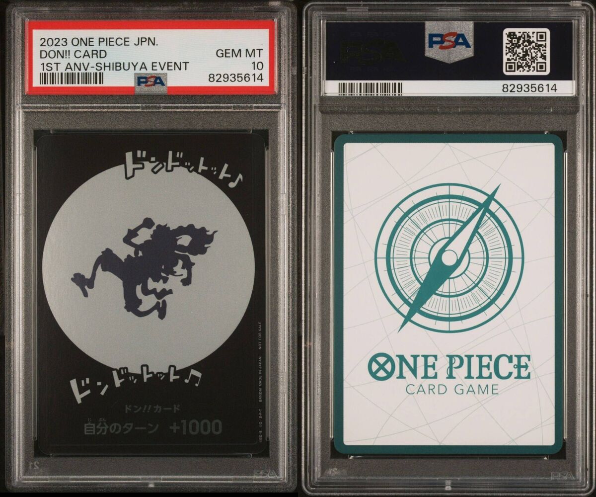 PSA 10 Don Card Luffy Nika Gear 5 1st ANV Shibuya Event PSA 10 Don Card Luffy Nika Gear 5 1st ANV Shibuya Event