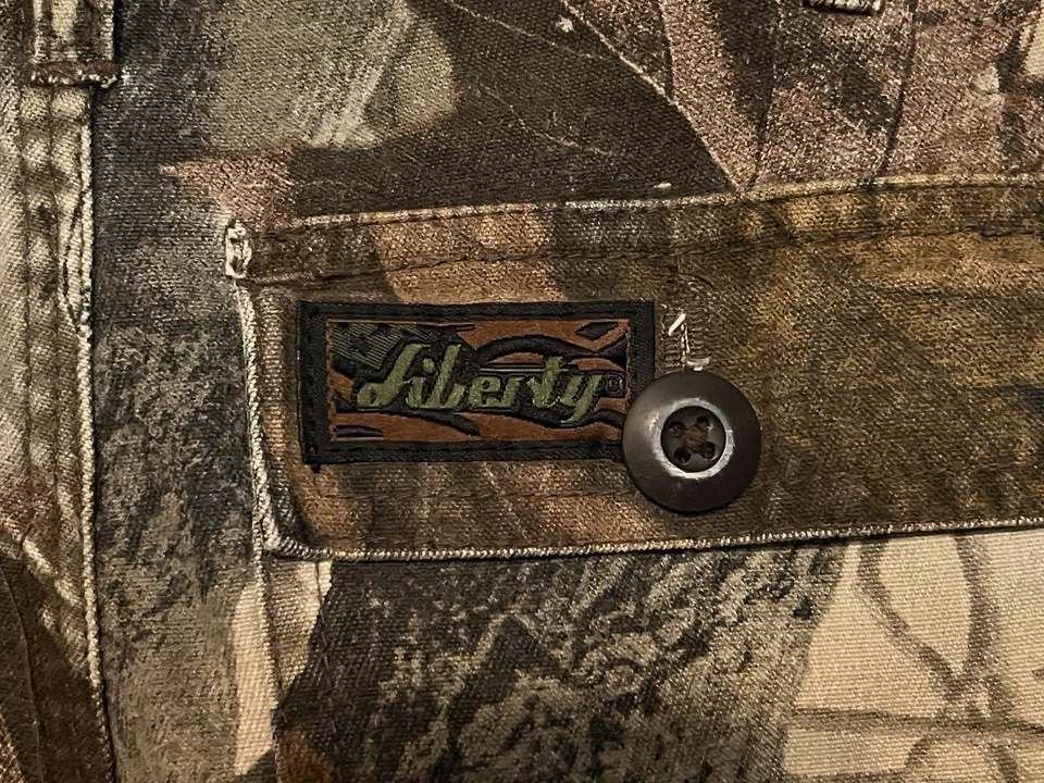 Liberty Camo Pants Boys Sz 4/5 Realtree Hardwoods Camouflage Hunting Cargo - Image 3 of 4