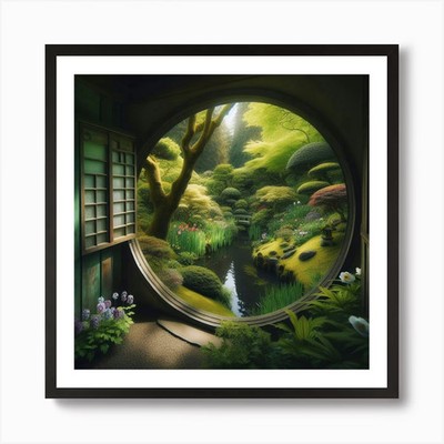 Hobbit 1 Kunstdruck gerahmt Wandbild Poster Leinwanddruck Bild
