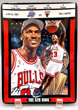Bradford Exchange Michael Jordan NBA Collector Plate The 5th Ring COA 1044A