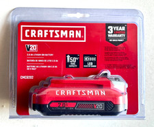 Craftsman CMCB202 Genuine OEM V20 2.0Ah Lithium Ion Battery NEW