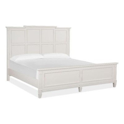 Magnussen Home Willowbrook Egg Shell White King Panel Bed