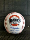 San Francisco Giants California Fresh Eggs Baseball Signed 1989 NL Champs