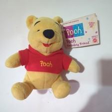 Vintage 1995 Disney Winnie the Pooh Beanbag Friend Plush Toy 6" Mattel New NWT