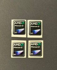 AMD Phenom II X2 / X4 Sticker Label Decal Bad...