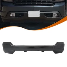 Front Lower Bumper Cover Face Bar Black Steel Fit For Silverado 1500 16-18 Truck