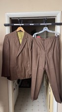 Vintange Mens Sui Set 2pc Size 42s 1960E