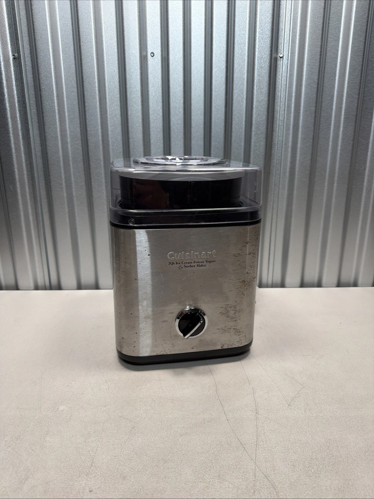 Cuisinart 2 Quart Ice Cream Frozen Yogurt Sorbet Maker Model CIM-60