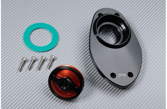 Trappe essence rapide orange : résolvez le blocage de clé Ducati MTS 1100