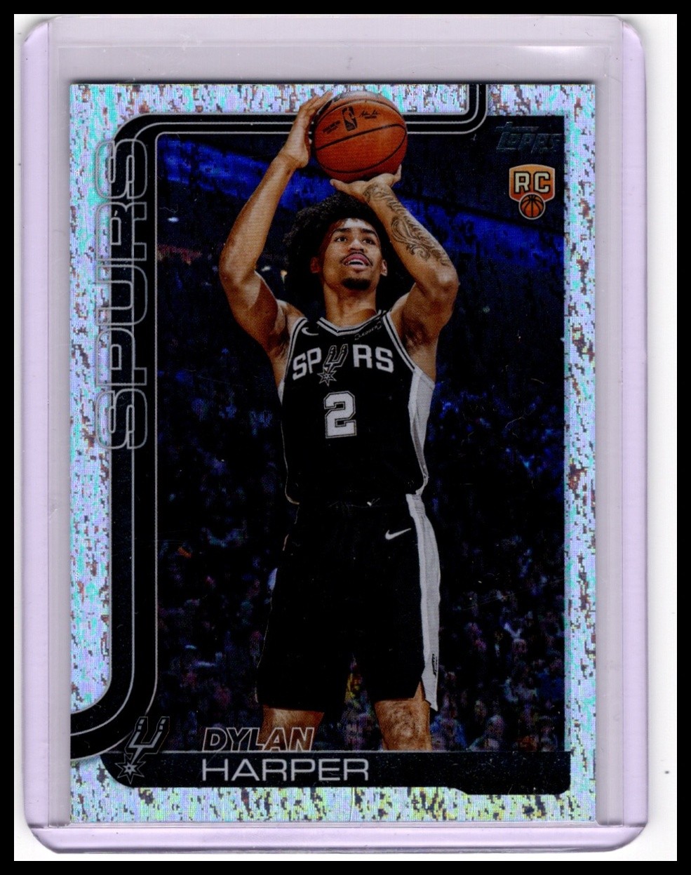 2025-26 Topps #202 Dylan Harper Sandglitter