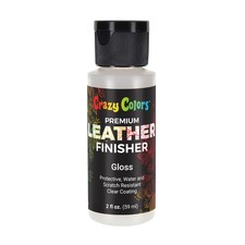 Premium Gloss Acrylic Leather and Shoe Paint Finisher, 2 oz - Protective Finish