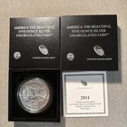 2011 P Olympic ATB 5 oz Silver Coin .999 Fine with COA & Box