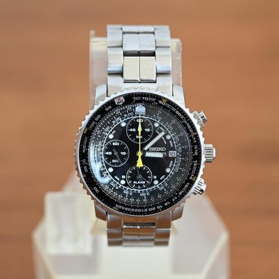 【極美品】セイコー フライトマスター SNA414P1 7T62-0EB0 SEIKO SNA414 7T62-0EB0 Flightmaster 42mm Pilot Watch