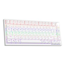 GM326 75% Wired Mechanical Gaming Keyboard LED Backlit For PC Desktop Laptop
