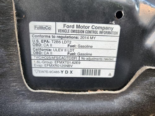 Used Wheel fits: 2014 Ford Escape 17x7-1/2 TPMS aluminum Grade A - Picture 15 of 16