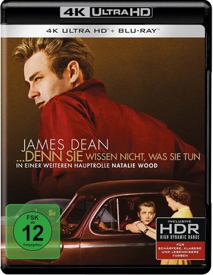 DENN SIE WISSEN NICHT, WAS SIE TUN (James Dean) 4K Ultra HD + Blu-ray Disc NEU