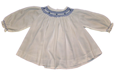 Orient Expressed Girls Size 3 Smocked Embroidered Long Sleeve Top Shirt