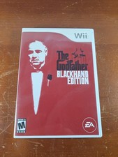 The Godfather BlackHand Edition (Nintendo Wii 2007) Video Game Complete 