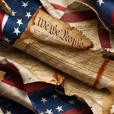 US Constitution 52 - 18"x46" Hydrographic Film Hydro Dipping