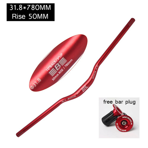 25.4mm 31.8mm Mountain Bike Handlebar 620/660/720/780mm Swallow/Flat Handlebar - Picture 32 of 43