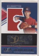2018 Panini USA Baseball Stars & Stripes 12/39 Trevor Haskins #139 Auto xb2