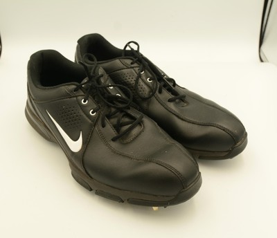 Nike Durasport III 628530-002 Schwarz Golfschuhe Soft Spikes Herren UK9 EU44
