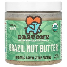 Organic Brazil Nut Butter, Ultra Smooth, 8 oz 227 g