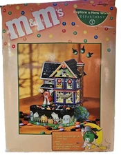Department 56 m&m's Haunted House Tours Lighted House Candy Dish, Mars 2004