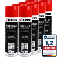 8x 500ml SPR&Uuml;HKLEBER HOCHTEMPERATUR INDUSTRIEKLEBER KONTAKTKLEBER ALLESKLEBER