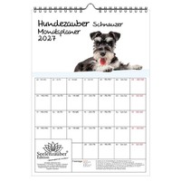 Hundezauber Schnauzer Planer DIN A4 Kalender FüR 2027 Welpen Und Hunde - Seelenz