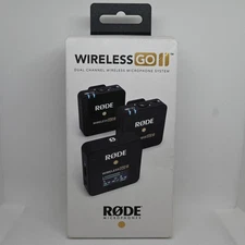 Rode Wireless GO II Dual Channel Wireless Microphone System