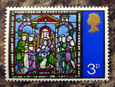 GB 1971 Xmas 3p  Phosphor Omitted  Variety U/M GW266
