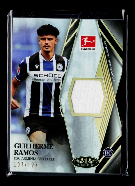 2021 Topps Tier One Bundesliga Relics Guilherme Ramos 107/127 DSC Arminia