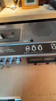 Sony TC-2850SD Vintage Portable Stereo Cassette Recorder Player