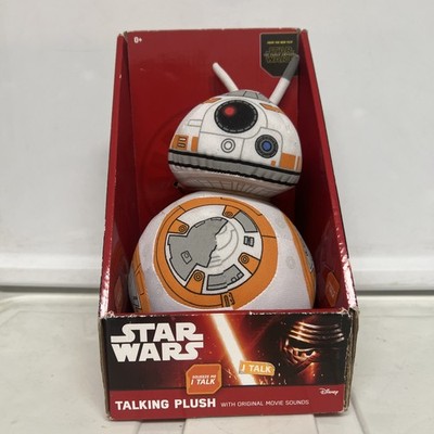 Disney Star Wars TALKING BB-8 DROID PLUSH 8'' Stuffed Animal Toy BB8 New 