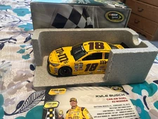 2016 Kyle Busch M&Ms Can Am Daytona Duel Raced Win Diecast ARC 1:24