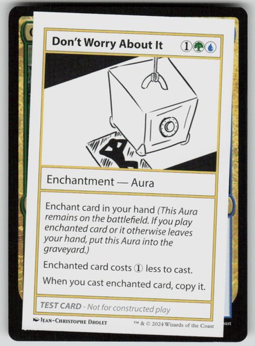 Don't Worry About It - Mystery Booster 2 Playtest Card