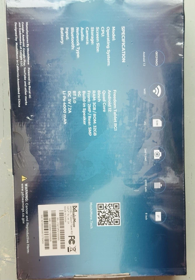 Android 12 Freedom Tablet RG1 8inch - Image 2 of 4