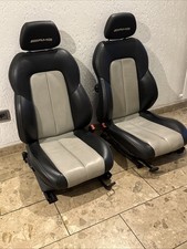 MB SLK Mopf R170 Sitze Rechts + Links (117) Quarz (Grau) Schwarz MB SLK Mopf R170 Sitze Rechts + Links (117) Quarz (Grau) Schwarz