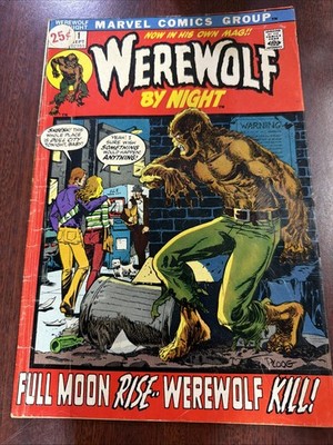 Werewolf by Night #1 (Marvel Comics September 1972)