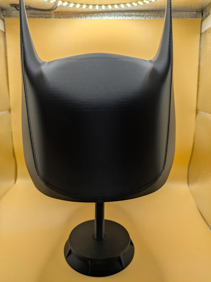 Máscara Cosplay Batman 2022 - Réplica Premium Impresso em 3D - Suporte para Presente de Natal - Imagem 4 de 4