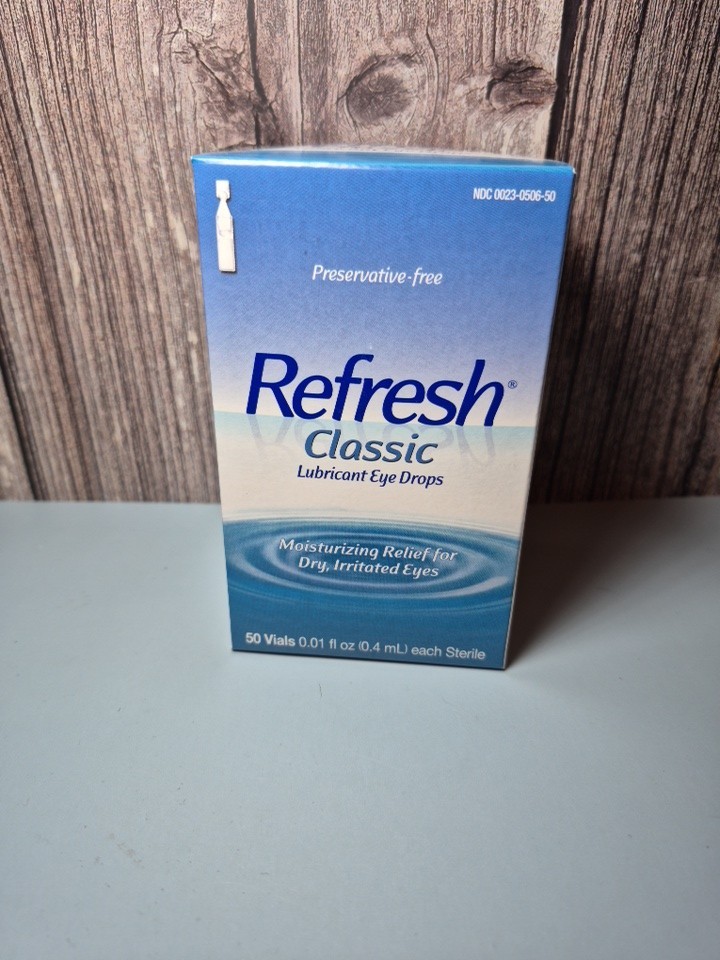 Refresh Classic Lubricant Eye Drops, 0.01 Fl Oz Single-Use 5