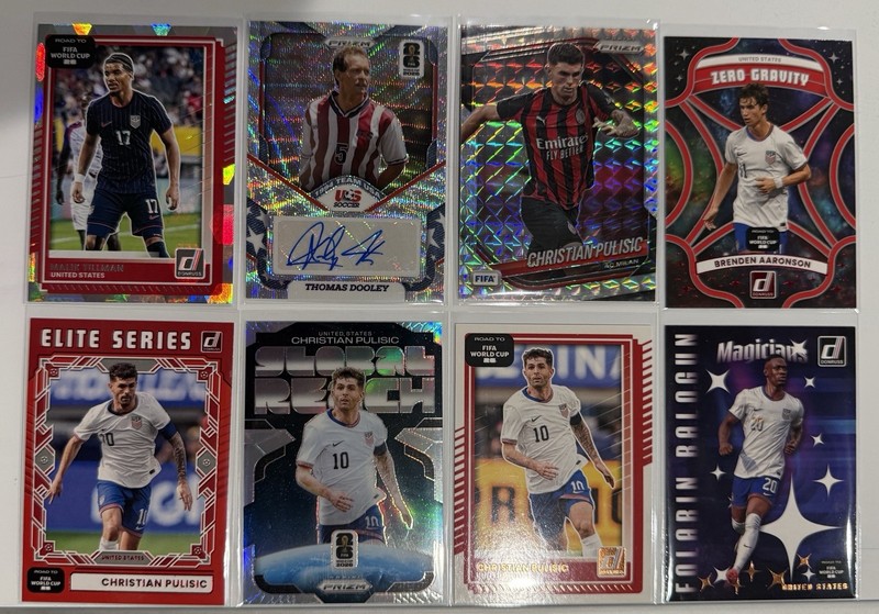FIFA Soccer World Cup USA 8 Card Lot!